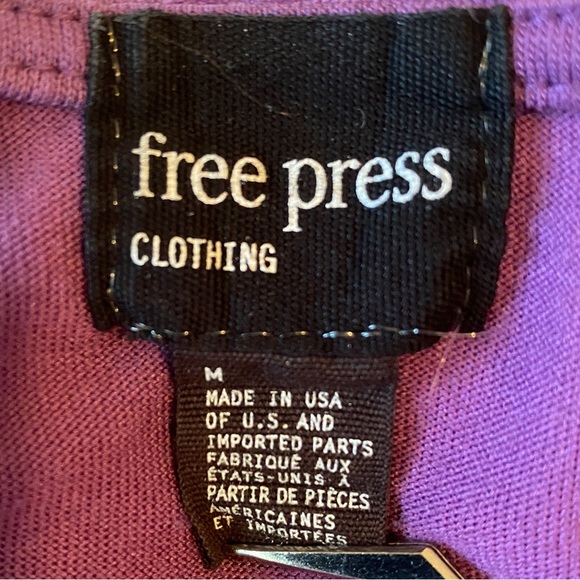 Side ruched comfortable stretch knit tank dress in a beautiful purple color - Picture 4 of 5